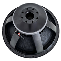 KAMIG YK18-TB100X Haut-parleur passif ultra-puissant de 18 pouces, bobine vocale de 4 pouces, 2400W AC, support en aluminium portable, mono, télécommande