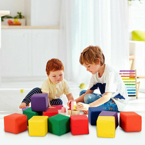 Blocs de construction en mousse souple pour enfants, jouets à empiler pour bébés en bas âge - Product Image 2