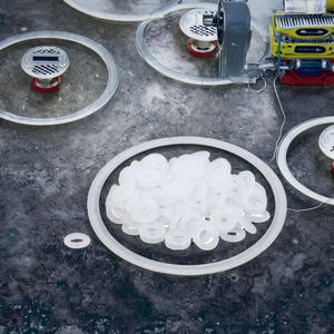 Meaogate Nhà Máy Tùy Chỉnh Đúc Epdm Chịu Nhiệt Con Dấu Silicone Cao Su Máy Giặt Với Tùy Chỉnh Màu Sắc Và Kích Thước - Product Image 5