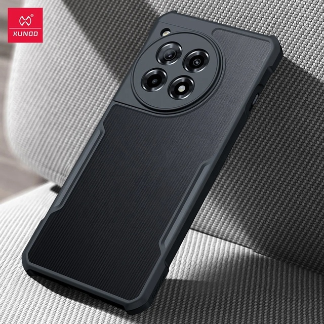 Xundd for OnePlus ACE 3 Case Shockproof Airbag Bumper Protective TPU&Acrylic Back Transparent Cover for Oneplus ACE 5 Pro Case