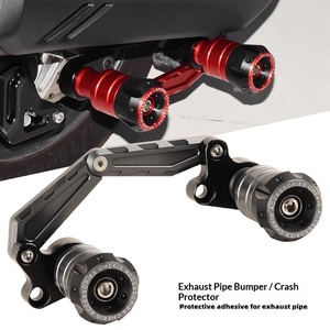 Nuovo Tubo di Scarico Modificato per Moto <span class=keywords><strong>Yama</strong></span> NMAX155/<span class=keywords><strong>125</strong></span>, Asta Antiurto, Protezione in Gomma per Ruota Anteriore, Sfera Anticollisione - Product Image 3