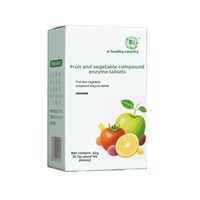 Comprimés Enzymatiques Composés Fermentés pour Enfants OEM – Glucoamylase de Fruits et Légumes pour la Nutrition Sportive, Favorise la Digestion Intestinale