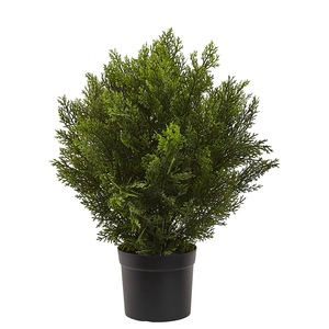 Multiple Sizes Cone <strong>Shape</strong> Artificial Cypress Cedar <strong>Tree</strong> Artificial Cedar Topiary for Home Decorative - Product Image 6