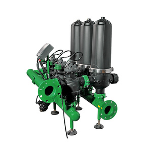 Filtro de <span class=keywords><strong>disco</strong></span> PLC de retrolavado automático, <span class=keywords><strong>carcasa</strong></span> de plástico PE PP para filtración de riego de granja de agua - Product Image 4
