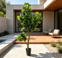 Marché en ligne chinois : Plantes et arbres artificiels réalistes, feuillage d'intérieur, arbre artificiel moderne pour la décoration de la maison et du jardin