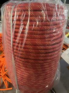 <span class=keywords><strong>Corde</strong></span> de sécurité statique <span class=keywords><strong>avec</strong></span> <span class=keywords><strong>mousqueton</strong></span>, en nylon haute résistance Kernmantle, pour le sauvetage, Chine - Product Image 3