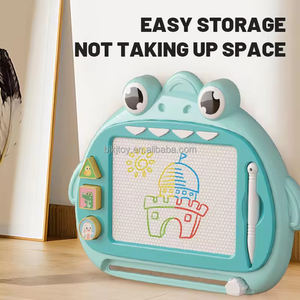 Mainan menulis Doodle edukasi anak-anak, papan gambar bentuk kartun untuk anak-anak - Product Image 3