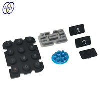Claviers en caoutchouc silicone durables, personnalisés par Singwax, avec boutons gravés au laser, étanches et conducteurs