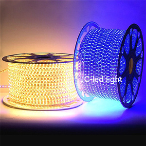 Dải Đèn Led Rgb Linh Hoạt Chống Nước Âm Nhạc SMD 110 <span class=keywords><strong>DMX</strong></span> Màu Đỏ Trang Trí Ngoài Trời Ip65 <span class=keywords><strong>WiFi</strong></span> 220V 5050 V - Product Image 6