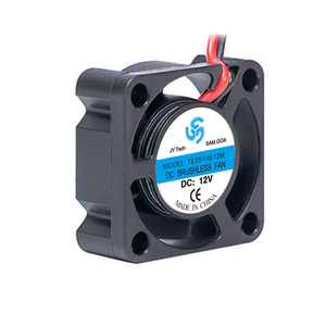 Dc2510 12V im lặng Duct trục quạt làm mát không thấm nước 20-120 mét phạm vi OEM ODM bóng mang điện với lưỡi nhựa - Product Image 4