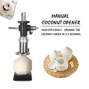 Outil de découpe et d'ouverture de noix de coco en acier inoxydable, machine manuelle d'ouverture de noix de coco - Product Image 5
