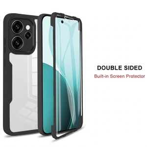 Capa Protetora Transparente 360 Graus para Telefone com Protetor de Tela Integrado Anti-queda Compatível com A6X <span class=keywords><strong>OPPO</strong></span> Reno15 - Product Image 4