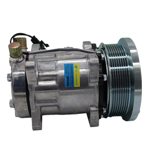 Compresor de Aire Acondicionado 9847944 8PK 152mm 7H15 para New Holland HW300 HW340 HW305 HW305S 1089 HW320 1095 LS190 - Product Image 3