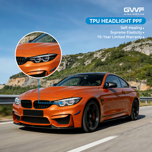 Film de protection de peinture TPU auto-réparateur GWF Super Stretchability Clear Fusion PPF pour carrosserie de voiture - Product Image 4