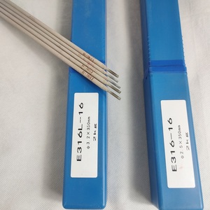AWS E316-16 & E316l-16 baguette <span class=keywords><strong>de</strong></span> soudage en acier inoxydable 300-400mm <span class=keywords><strong>de</strong></span> longueur électrode personnalisable OBM cuivre et carbone acier inoxydable - Product Image 1