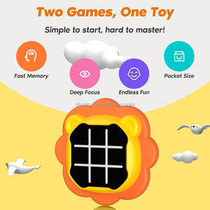 Jeu de société numérique TIC-TAC-TOE Bolt Chess, jouets de puzzle multifonctionnels, jeu de société portable pour enfants - Product Image 2