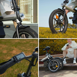 China Supplier Powerful Riding Smart Display 36v Lithium Battery 250w Brushless Motor Long Range Folding Bike A11 Folding - Product Image 6