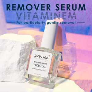 Sérum Dissolvant SAGALAGA à la Vitamine E pour Vernis à Ongles Séché à l'Air, Flacon de 15 ml, Logo Personnalisé - Product Image 6