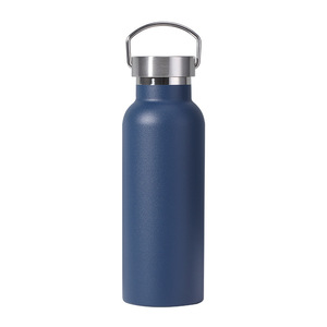 Botol air termos vakum baja tahan karat, desain ramping kelas makanan panas/dingin untuk pelari berkemah bepergian anak-anak 12-24 jam - Product Image 1