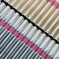 Stylo volumateur de lèvres instantané à pointe métallique rose, effet repulpant durable, avec étiquette privée