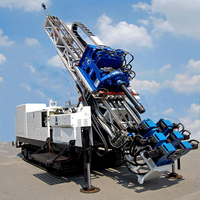 Rig de forage de surface monté sur chenilles professionnel, rig de forage sonique pour l'exploration de puits profonds
