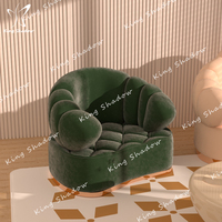 Kingshadow canapé grande chaise pour spa pied meubles de luxe trône meubles de salon
