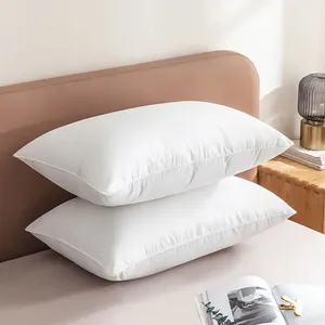 Moderne 200TC hotelkussens groothandel met effen patroon en nekondersteuning, hoogwaardige slaapaccessoires - Product Image 2