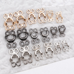 Alloy frog <b>buckle</b>, hook and loop fastener, adjustable <b>buckle</b>, clothing button, trouser button, invisible <b>buckle</b>, coat button, - Product Image 2