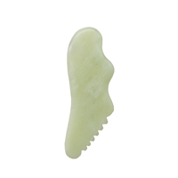 Planche Gua Sha en jade Xiuyan naturel, gratteur de massage facial pour le lifting de la peau, outil de soin de beauté anti-âge
