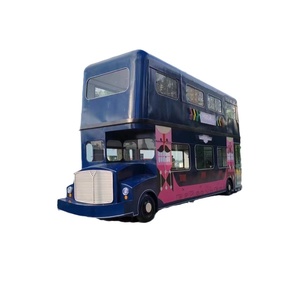 Meilleure vente de camion pizza alimentaire chariots <span class=keywords><strong>bus</strong></span> restaurant à deux étages camions de nourriture avec cuisine complète à vendre camion restaurant personnalisé - Product Image 1