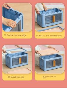 Layered Folding Anti-odor Gaveta Anti-areia Suprimentos Caixa De Lixo De Gato Recinto Caixa De Lixo De Gato Móveis Caixa De Lixo De Gato Com Tampa - Product Image 5