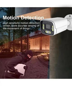 Jianvision 4K 8MP Lensa Sudut Lebar <span class=keywords><strong>2</strong></span>.8mm Logam Tahan Air IP66 Luar Ruangan Mikrofon Terpasang Warna Penuh H.265 Kompatibel NVR POE - Product Image 5