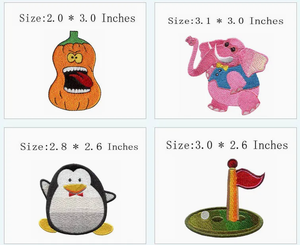 Tùy Chỉnh 3D Hươu Hươu/Hươu Đầu Thêu Vá Sắt-Trên Cảm Thấy Vải Cho Hat Sử Dụng - Product Image 5