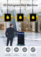 Machine à sous holographique 3D innovante avec prise en charge de la vidéo murale pour les casinos et les salles d'arcade