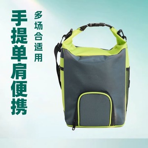 Waterproof <b>Foldable</b> Pet Food Bag 20L Large Capacity Cat Dog Travel <b>Backpack</b> Portable Shoulder Handle Style - Product Image 2