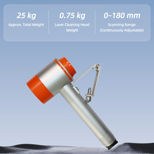 New Pulse <b>Laser</b> <b>Cleaning</b> <b>Machine</b> Rust Removal Equipment Industrial Surface Treatment for Metal 200W/300W - Product Image 6