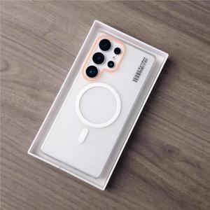 Estética de Alto Nivel, Estilo de Lujo Discreto, Funda Magnética con Acabado Esmerilado Compatible con Samsung S26Ultra/25/24/<span class=keywords><strong>22</strong></span>/21/Serie <span class=keywords><strong>A</strong></span> - Product Image 4