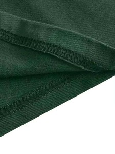 Polo de Manga Corta para Mujer, Color Sólido Personalizado, Tejido Transpirable, Corte Casual, Largo Regular - Product Image 4