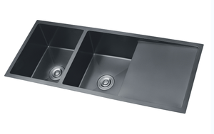 Fregadero de cocina de acero inoxidable, esquinero de laboratorio de presión comercial, lavamanos de lavandería - Product Image 4