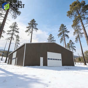 Kit d'arène équestre en structure métallique préfabriquée avec services de soudage et de découpe pour la construction d'ateliers en acier robuste - Product Image 1