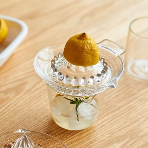 Accessoire de cuisine écologique <span class=keywords><strong>en</strong></span> <span class=keywords><strong>verre</strong></span> transparent avec <span class=keywords><strong>manuel</strong></span> de ménage de <span class=keywords><strong>presse</strong></span>-agrumes de <span class=keywords><strong>citron</strong></span> de tasse graduée - Product Image 6