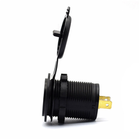 Cargador de Coche 12V 24V con Puerto USB-A 2.1A Individual e Indicador Luminoso Integrado, Adaptador de Carga para Coche, Barco, RV, Camión
