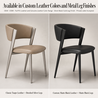 Chaise de salle à manger minimaliste, mobilier de luxe haut de gamme pour restaurant et maison, tabouret à dossier accessible