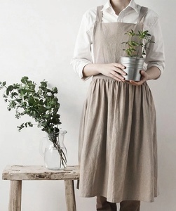 Marque Nouveau Offres Spéciales Femmes Cooking Chef <span class=keywords><strong>Cuisine</strong></span> Accueil Restaurant Bib Tabliers Avec Poche Cadeau <span class=keywords><strong>De</strong></span> Mode Femmes réglable <span class=keywords><strong>tablier</strong></span> <span class=keywords><strong>de</strong></span> toile - Product Image 5