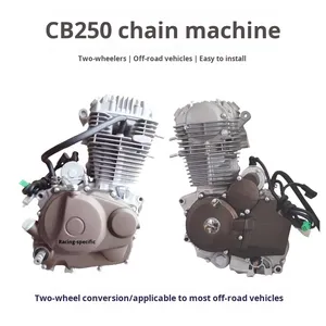 ชุดประกอบเครื่องยนต์ CB250 1 สูบ สำหรับ Zhenglin Huayang CQRT4 ระบบระบายความร้อนด้วยอากาศความเร็วสูง ผลิตในจีน ชุดประกอบเครื่องยนต์ CB250 - Product Image 5