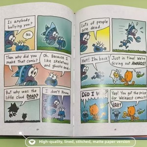Dog Man Deluxe Edition 14 volumes, Dog Man Cat Kid Deluxe Edition 19 derniers volumes - Bandes dessinées anglaises en couleur pour enfants - Product Image 5