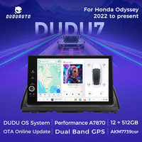 DUDUAUTO DUDU7 A7870 AKM7739 DSP QLED Lecteur multimédia Android 11,5 pouces pour Honda Odyssey 2022-Présent Elite