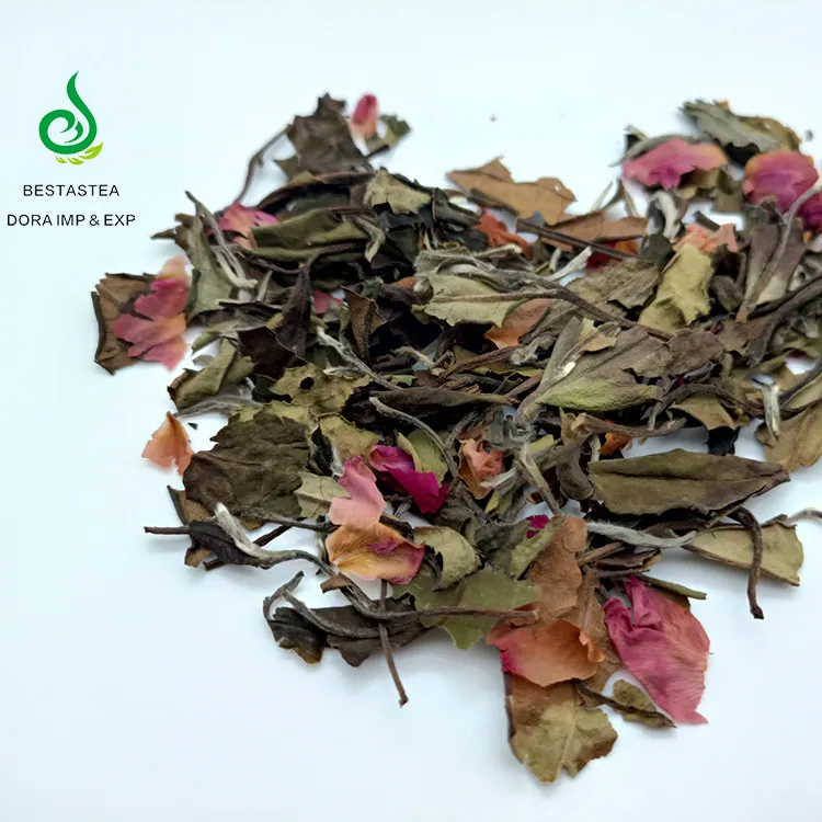 Factory Wholesale Loose Leaf type High Quality Rose White Peony Bai Mu Dan White tea