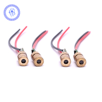 Mini Laser, Module de Diode, 3-5v, focalisable, 1mW 5mW 520nm, à monter soi-même