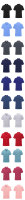 Polo d'été pour homme en coton tricoté de luxe à manches courtes, motif uni, col classique, idéal pour le travail, offre ODM de haute qualité